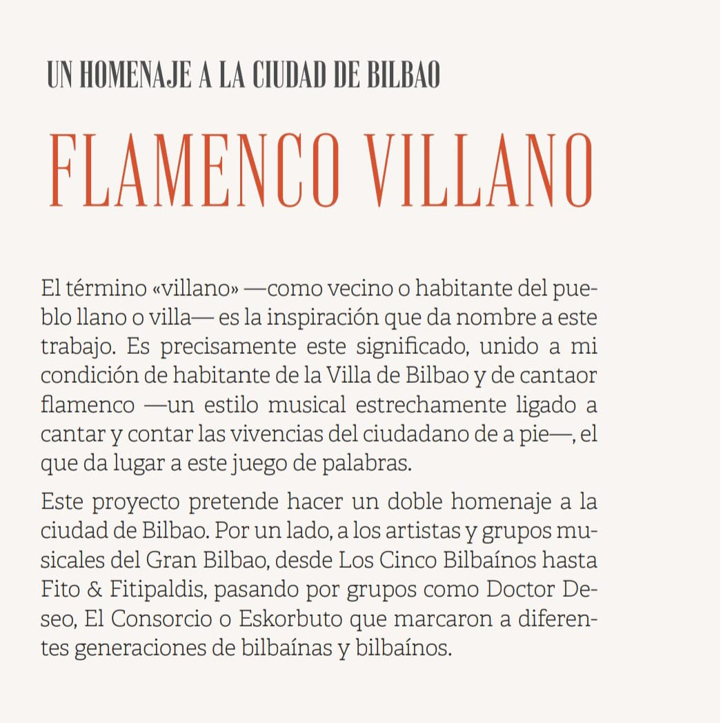 Juanjo Navas: Flamenco Villano
